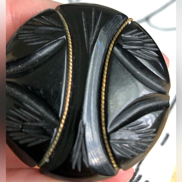 Mourning Brooch - Picture 3 of 13